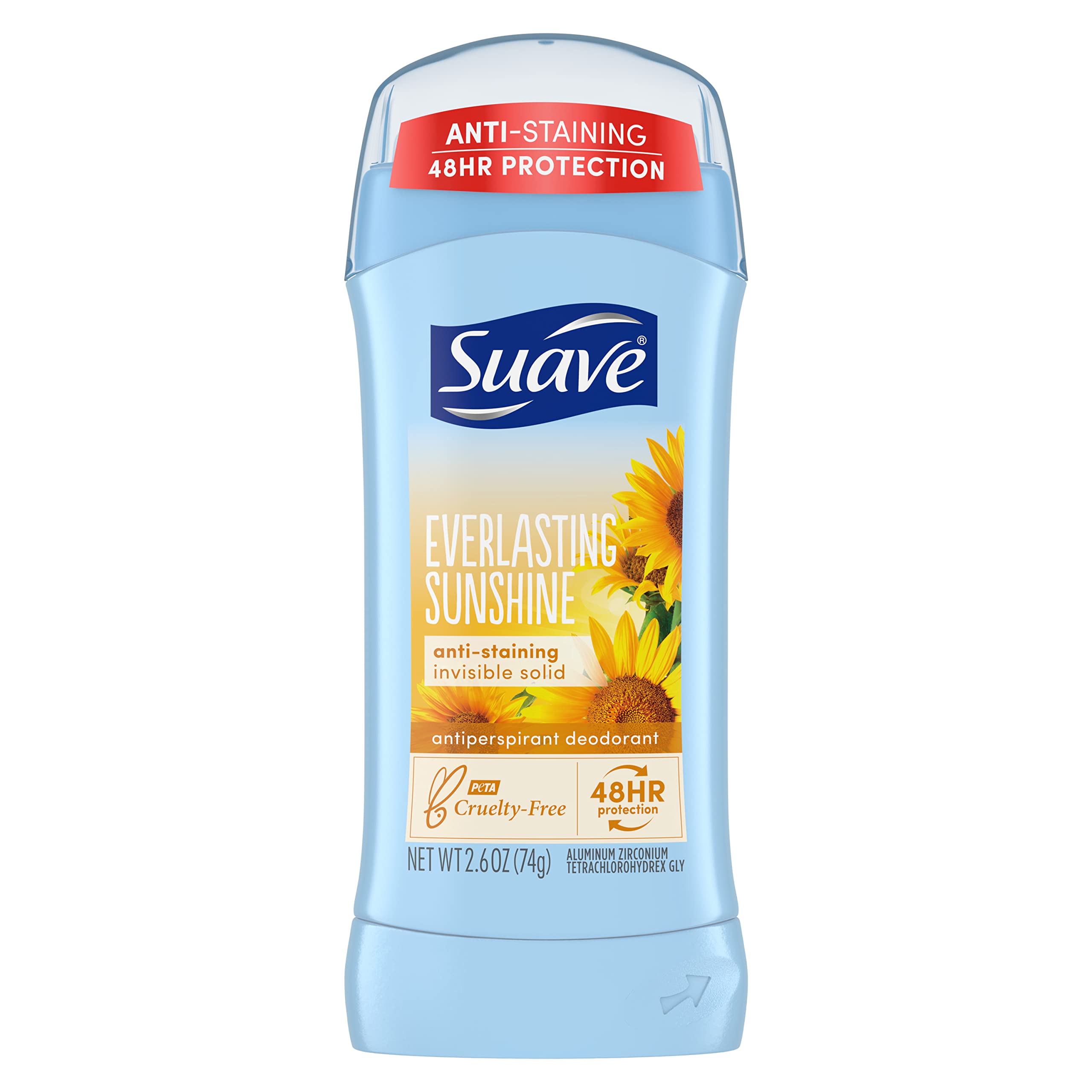 Suave Invisible Solid Everlasting Sunshine Anti-Perspirant Deoderant